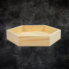 Load image into Gallery viewer, Wooden Hexagon tray 2 inch