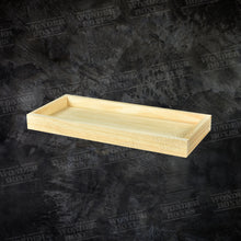 Load image into Gallery viewer, Wooden Rectangular flat tray / platter 16x7x1.5 inches