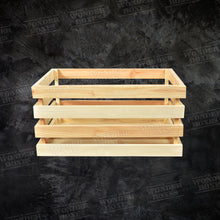 Load image into Gallery viewer, Abby Wooden Crate 18x12x9 inches