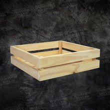 Load image into Gallery viewer, Ally Wooden Square Crate (2 Sizes)