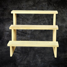 Load image into Gallery viewer, Wooden Cupcake Stand - 3 Step Riser