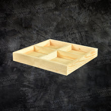 Load image into Gallery viewer, Square Partitioned Tray + Partition (Various Sizes)
