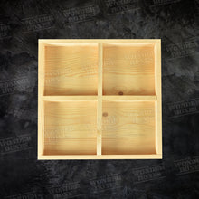 Load image into Gallery viewer, Square Partitioned Tray + Partition (Various Sizes)