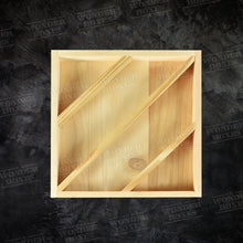 Load image into Gallery viewer, Square Partitioned Tray - Slanted partition