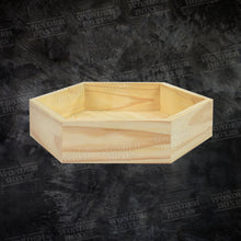 Load image into Gallery viewer, Wooden Hexagon tray 3 inch
