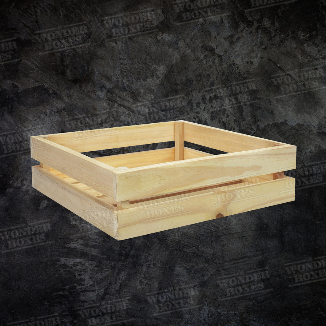 Ally Wooden Square Crate (2 Sizes)