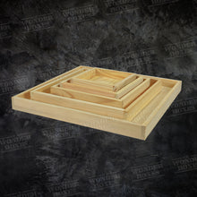 Load image into Gallery viewer, Square Wooden tray/platter
